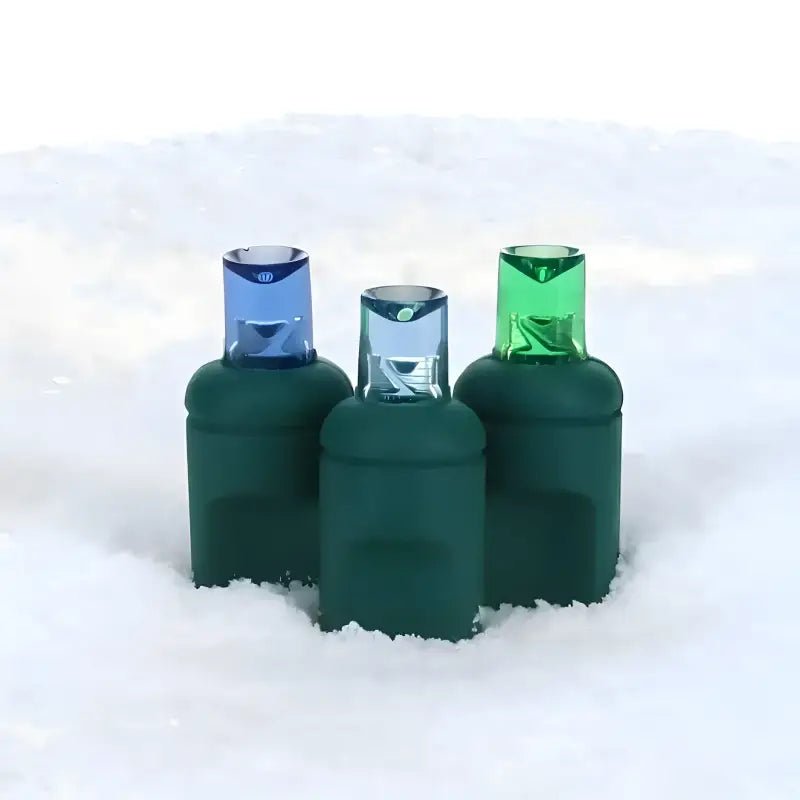 Shop For 50 5mm ColorSplash Bahamas Blue, Green, Teal LED Christmas Lights, 6" Spacing