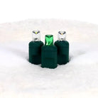 Shop For 50 5mm ColorSplash Winter Warm White, Cool White, Green LED Christmas Lights, 6" Spacing