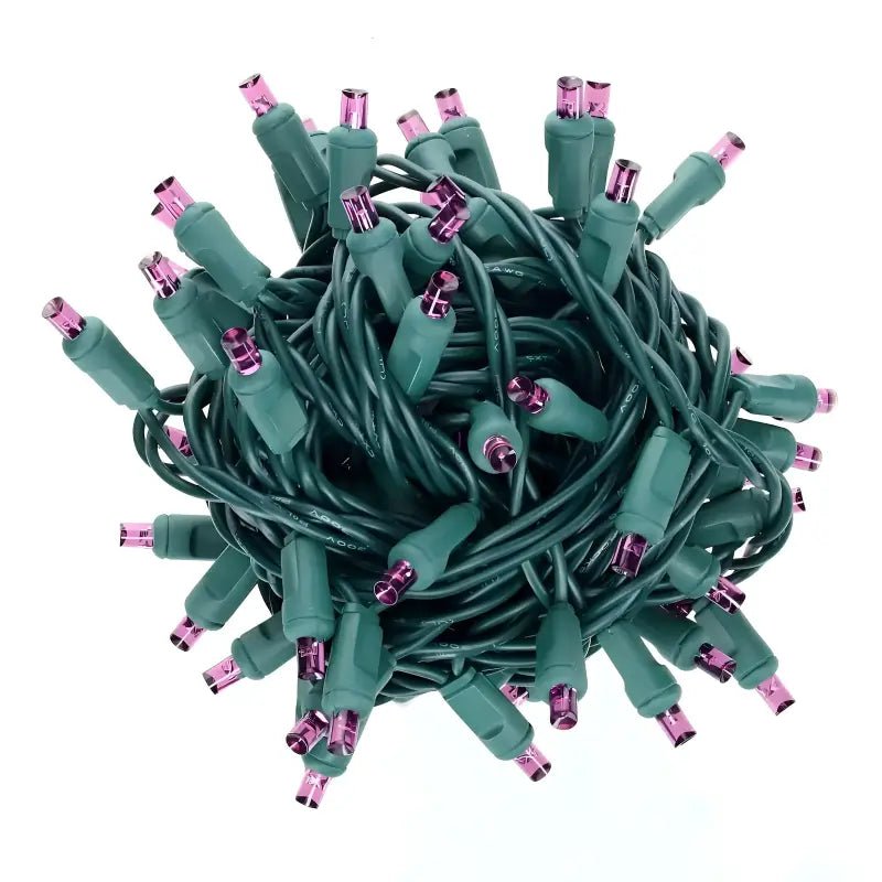 Shop For 50 5mm Purple LED Christmas Lights, 4" Spacing