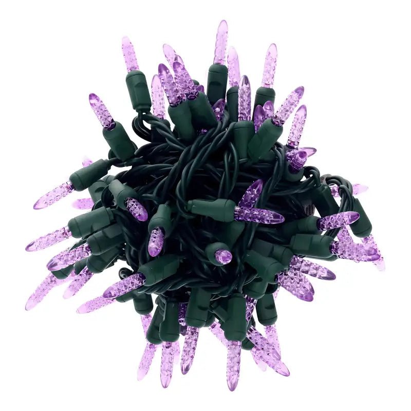Shop For 50 M5 Purple LED Christmas Lights, 4" Spacing