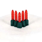 Shop For 50 M5 Red LED Christmas Lights, 4" Spacing