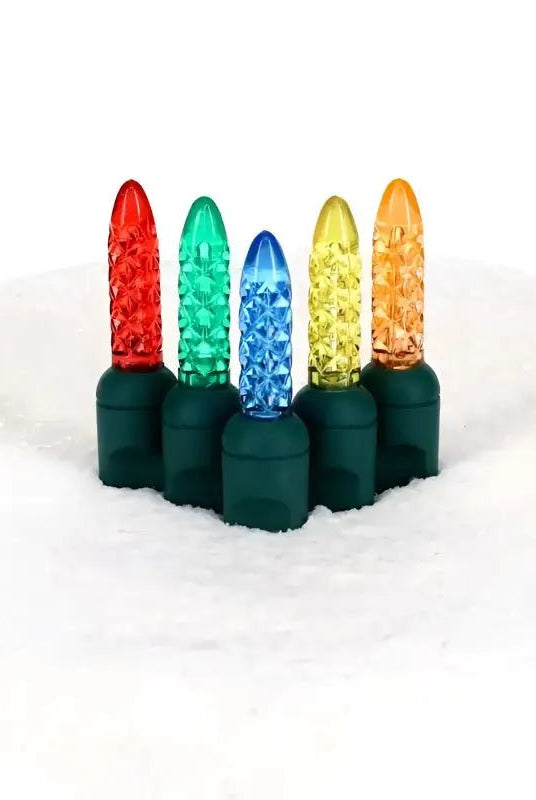 Shop For 50 Multicolor LED Christmas Lights, 4" Spacing