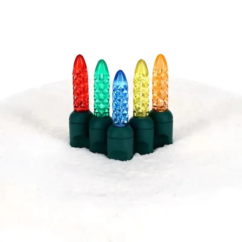 Shop For 50 Multicolor LED Christmas Lights, 4" Spacing