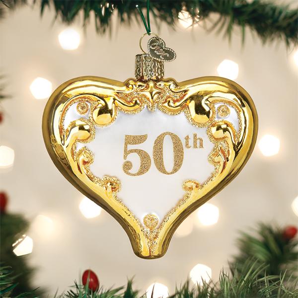 Shop For 50th Anniversary Heart