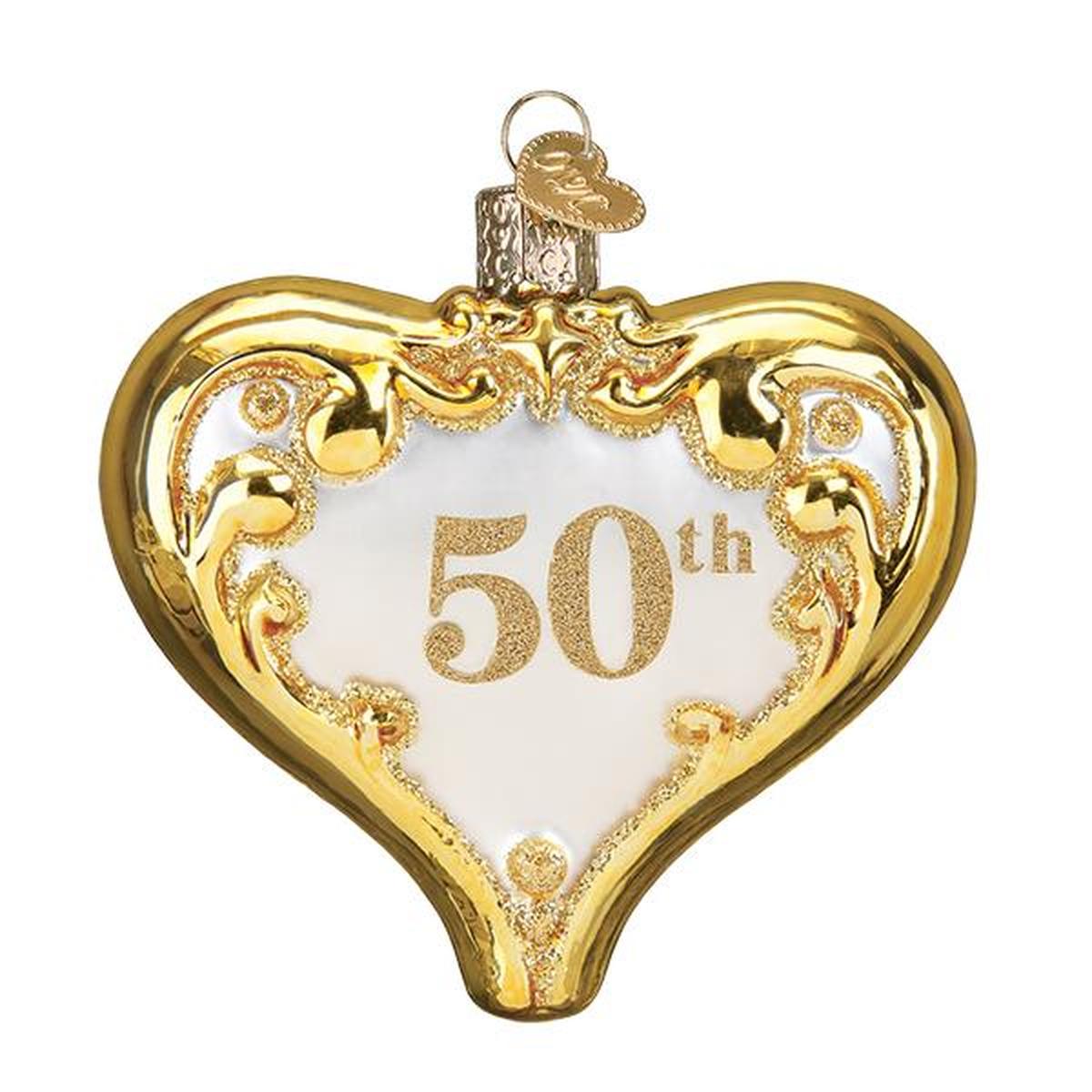 Shop For 50th Anniversary Heart