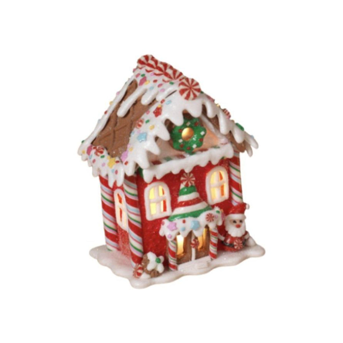 Shop For 5.5" Battery Operated Claydough Gingerbread House