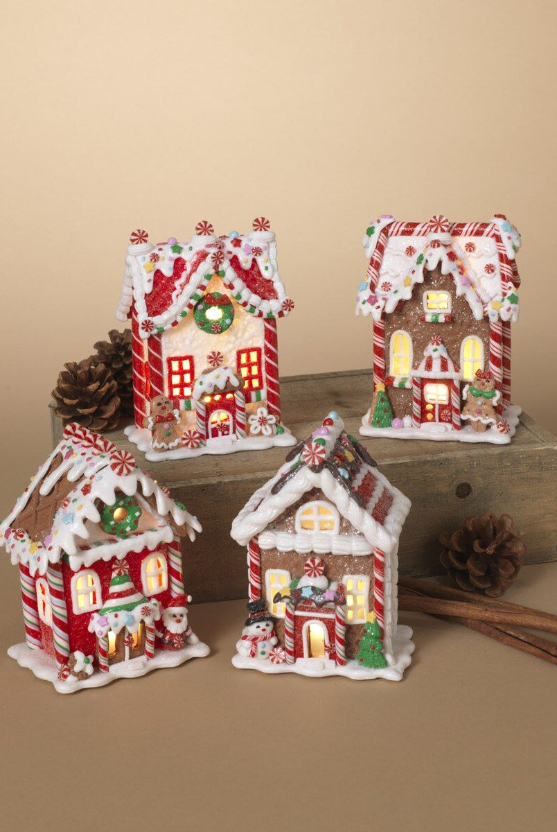 Shop For 5.5" Battery Operated Claydough Gingerbread House