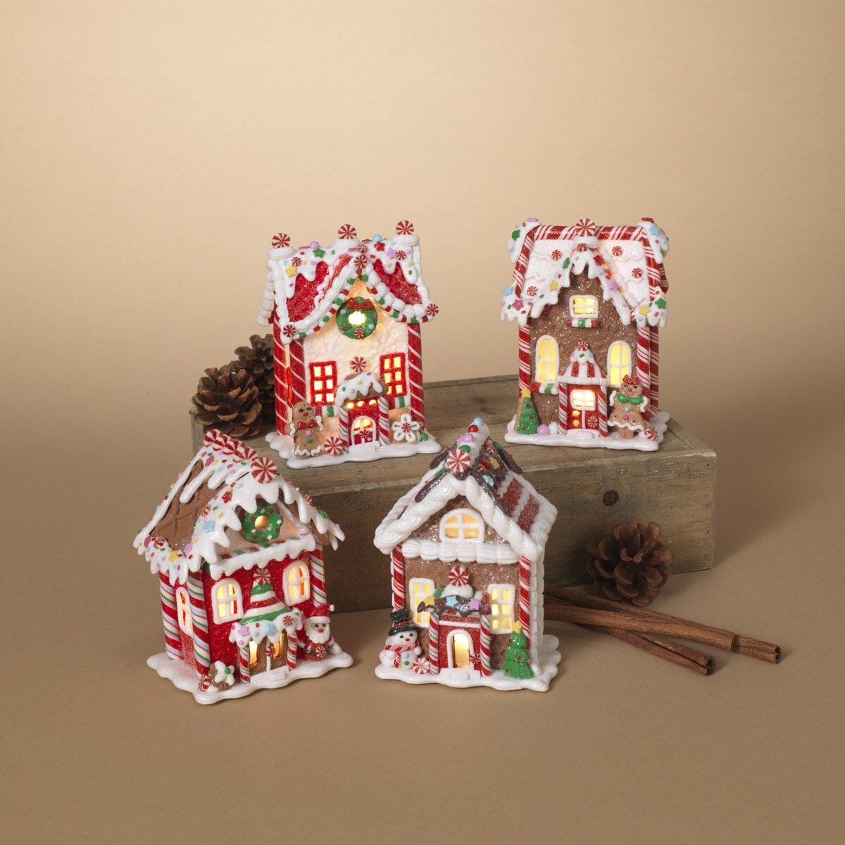 Shop For 5.5" Battery Operated Claydough Gingerbread House