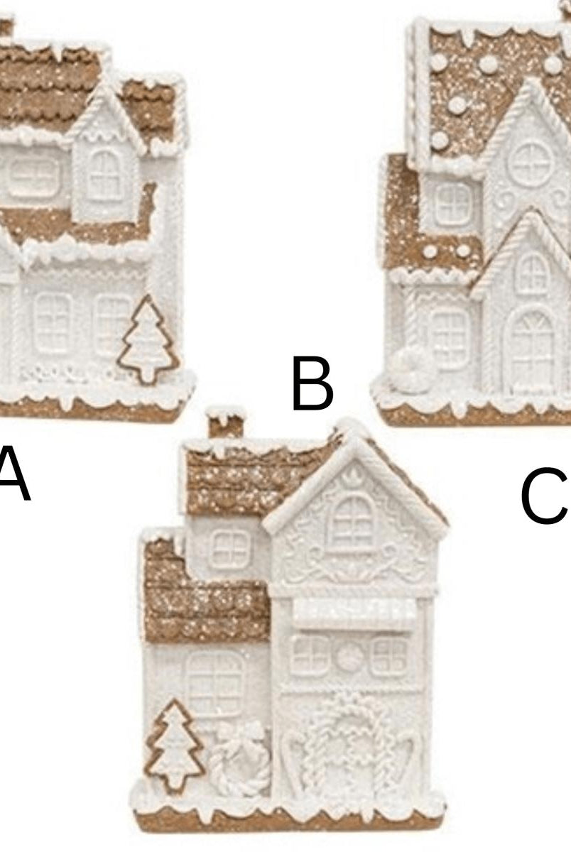 Shop For 5.5" Glitter Gingerbread Holiday Townhouse