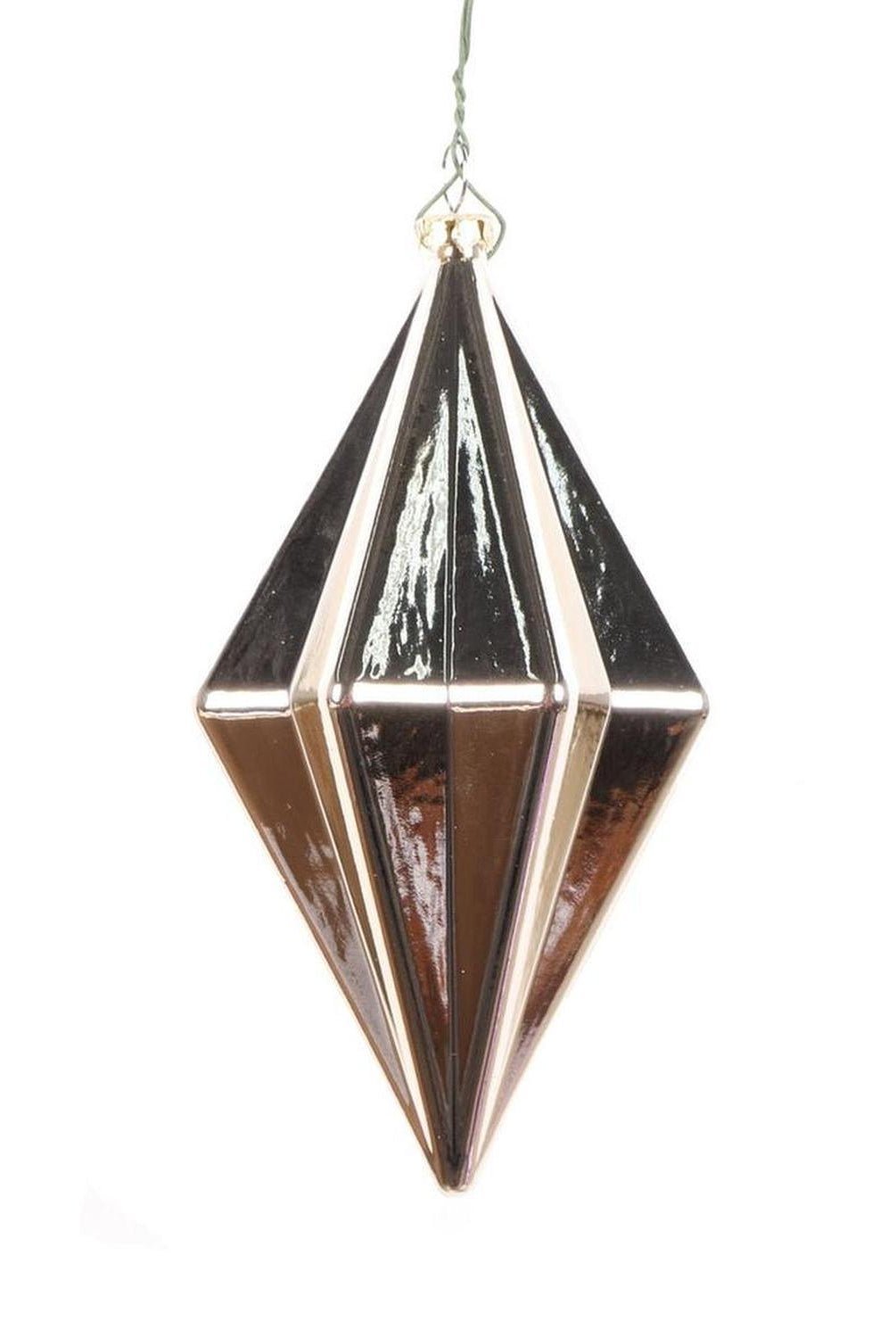 Shop For 5.5in Oat Shiny Finial Christmas Ornament (4 pack)