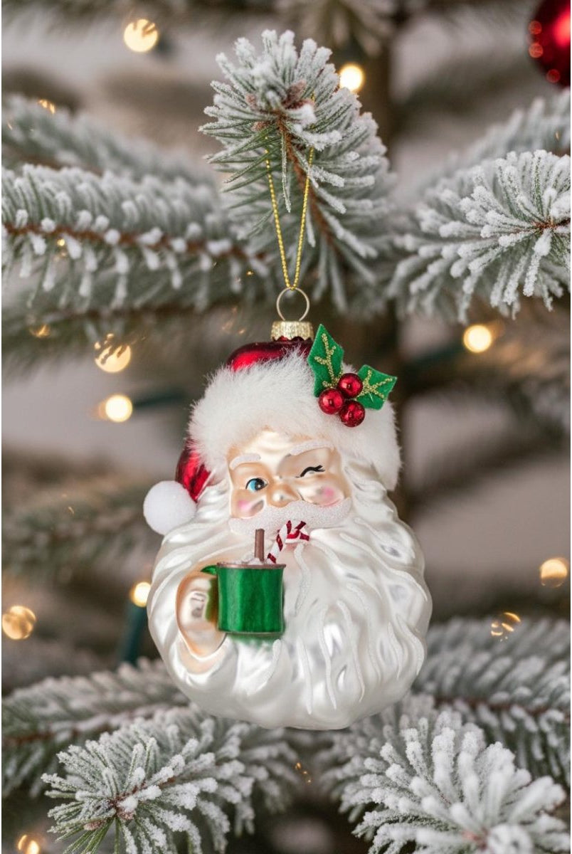 Shop For 5.5in Santa Cocoa Mug Ornament