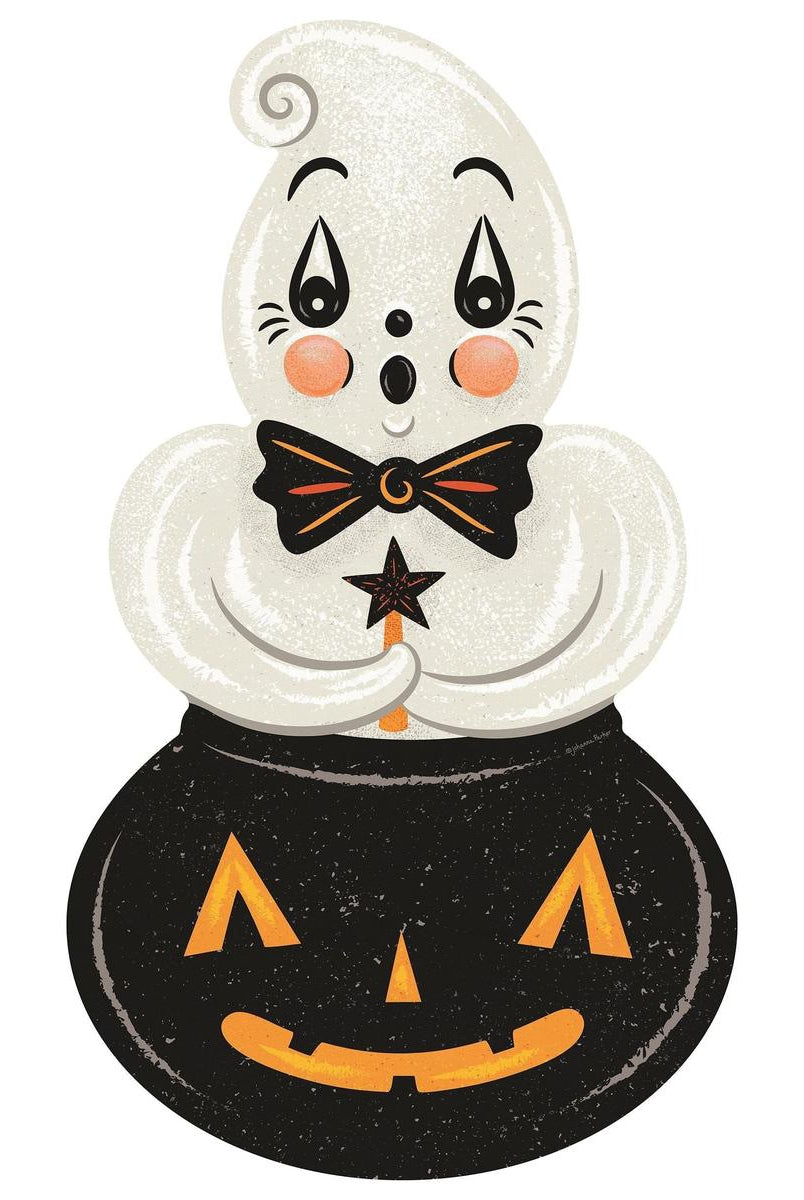 Shop For 56' Ghostie Die Cut Vinyl Halloween Floor Decor