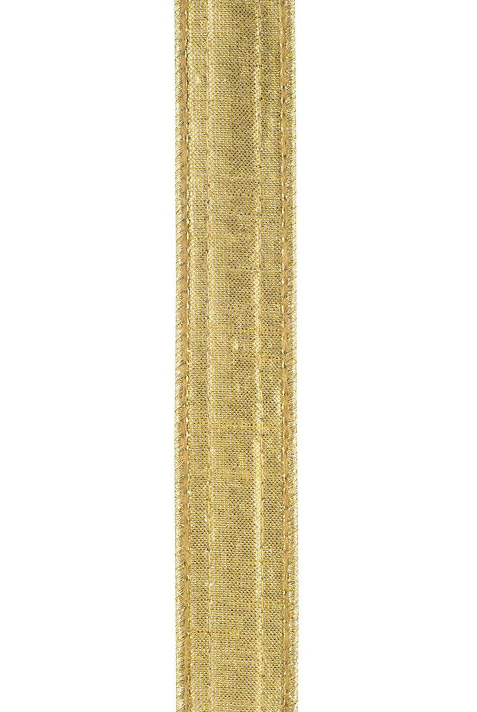 Shop For 5/8in Metallic Dupioni Jewel Ribbon: Green (5 Yards)