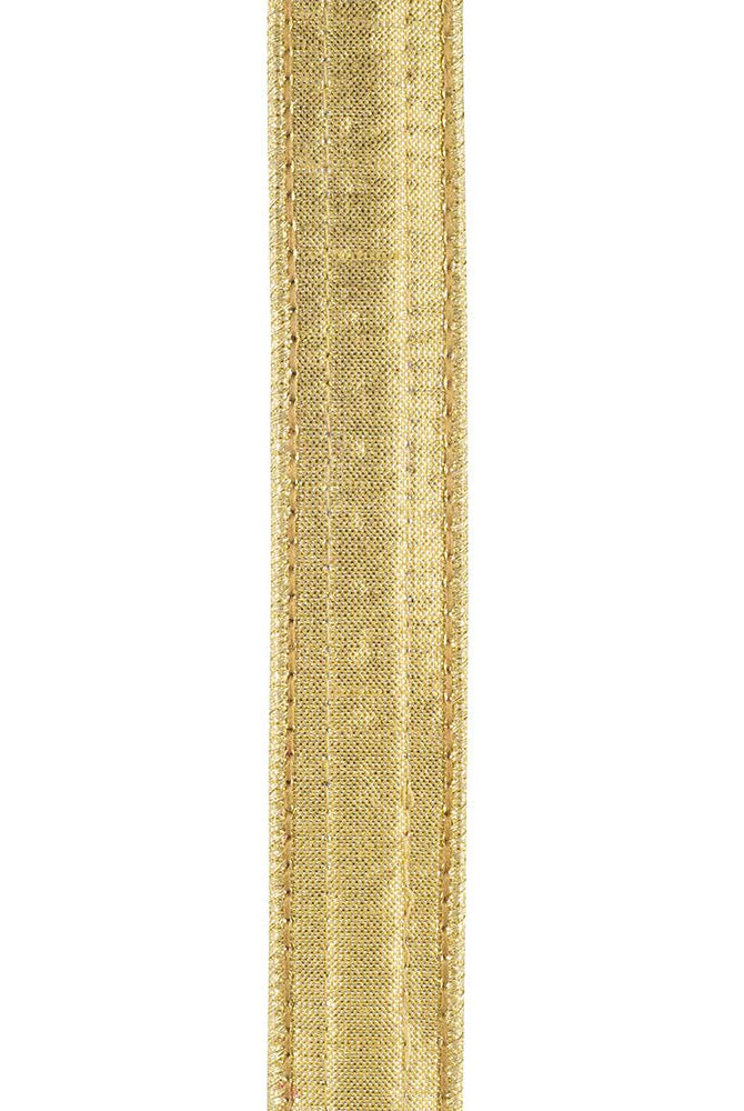 Shop For 5/8in Metallic Dupioni Jewel Ribbon: Red (5 Yards)