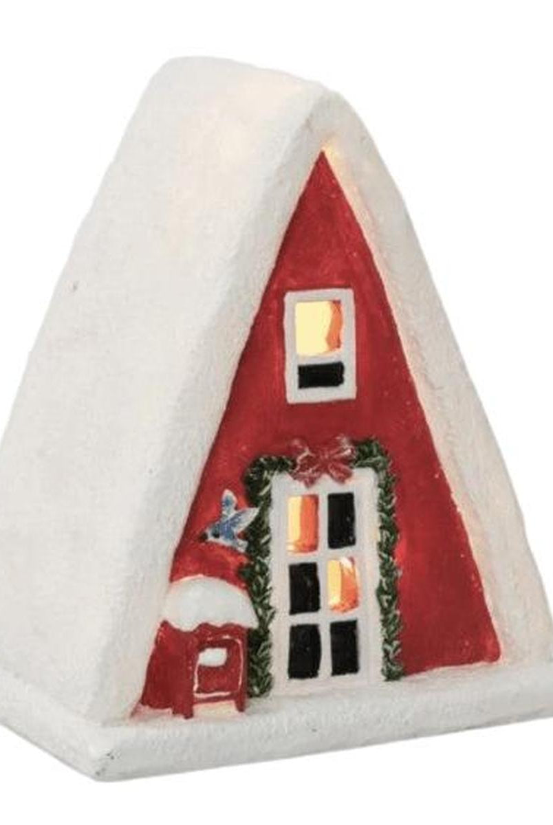 Shop For 5in Light Up Holiday Barn Ornaments (Asst)