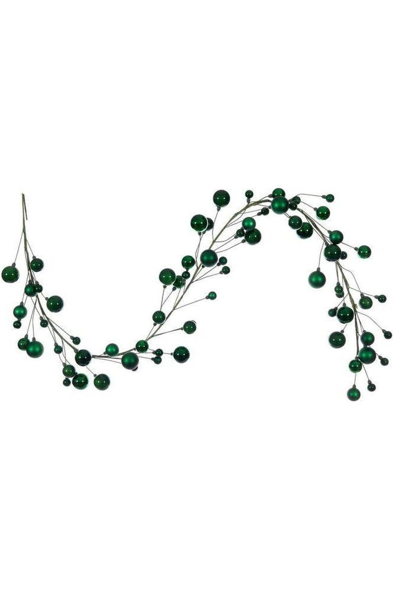 Shop For 6' Ball Branch Garland: Green