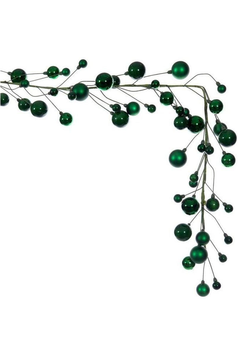 Shop For 6' Ball Branch Garland: Green