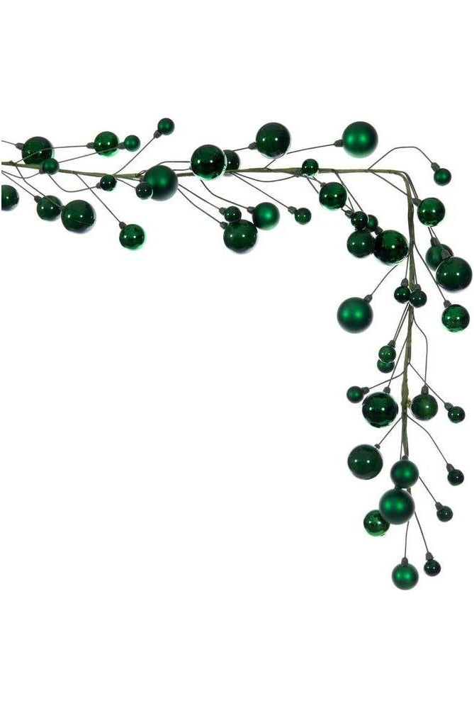 Shop For 6' Ball Branch Garland: Green
