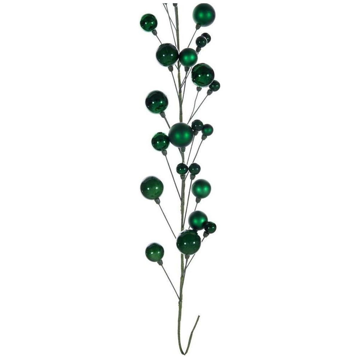 Shop For 6' Ball Branch Garland: Green