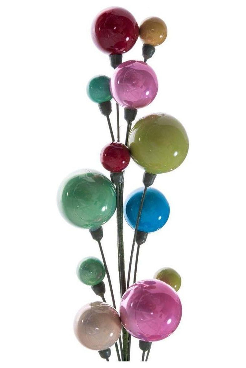 Shop For 6' Ball Branch Garland: Multicolor