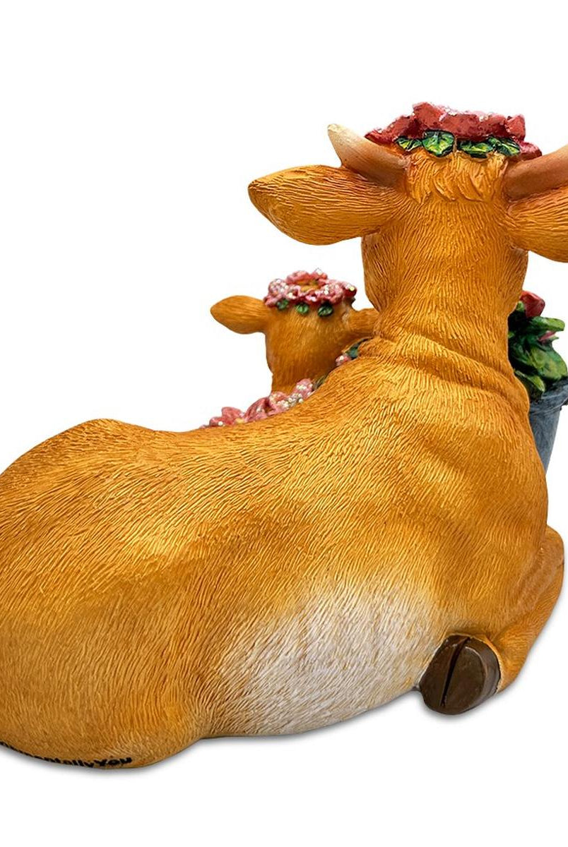 Shop For 6" Best Mom Cow and Calf Figurine