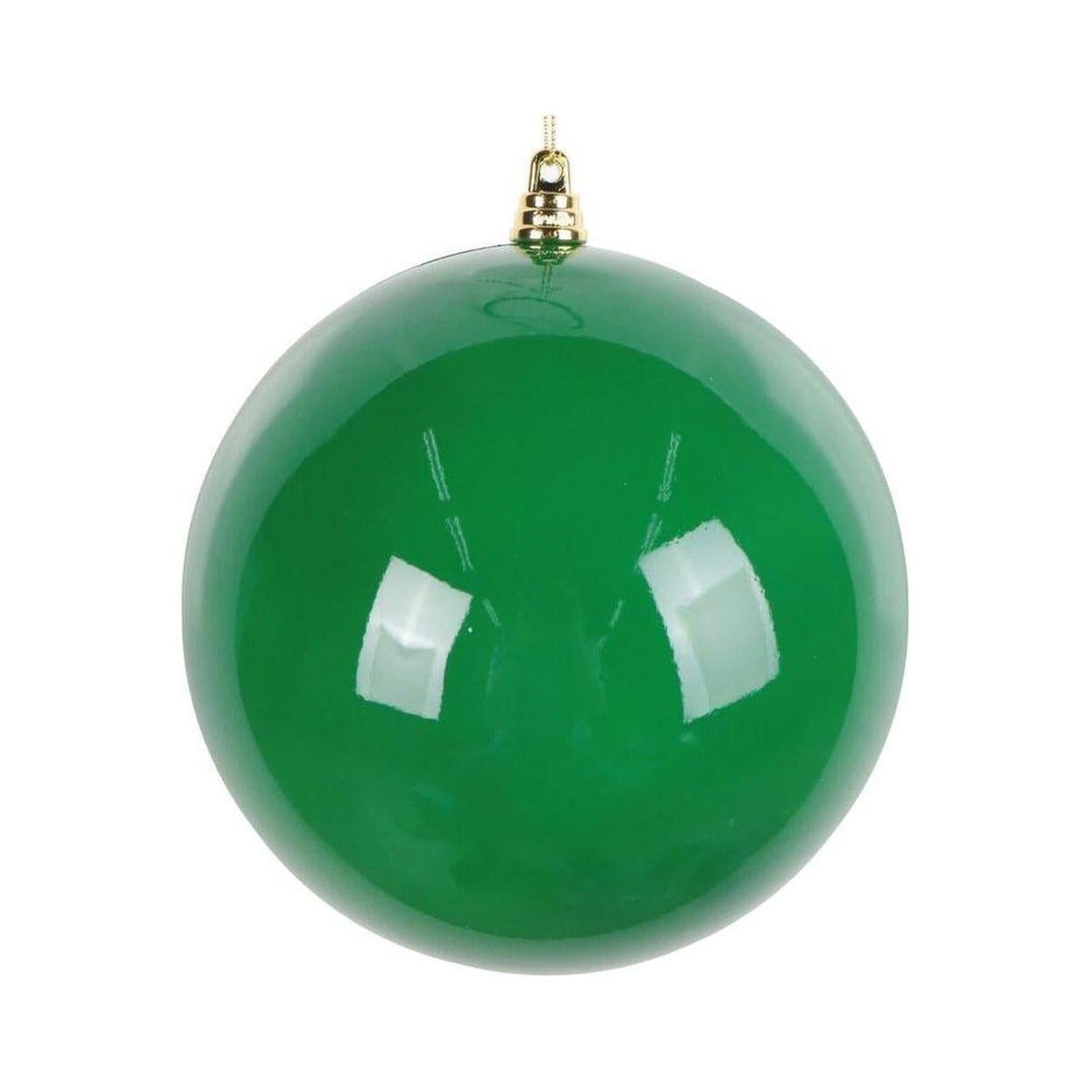 Shop For 6" High - Gloss Ball Ornament: Green