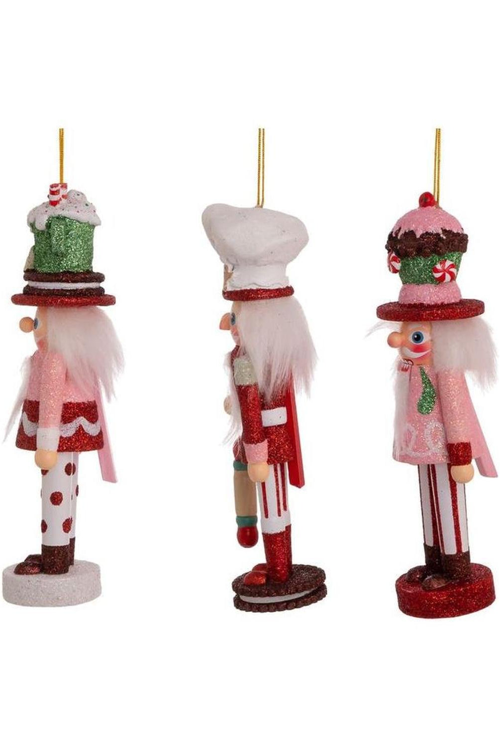 6" Hollywood Nutcrackers™ Cake, Cocoa and Gingerbread