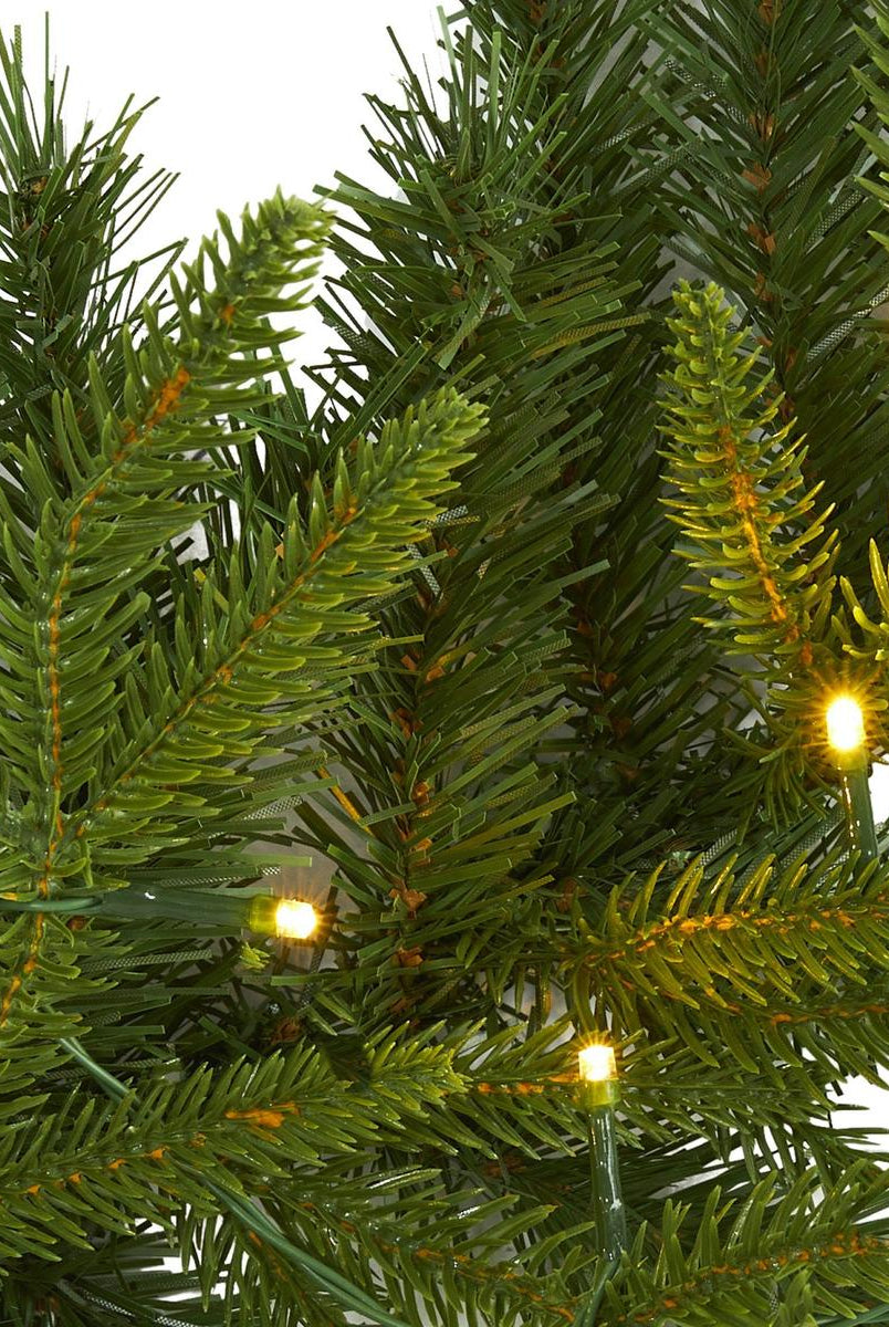 Shop For 6’ LED Green Pine Artificial Christmas Garland
