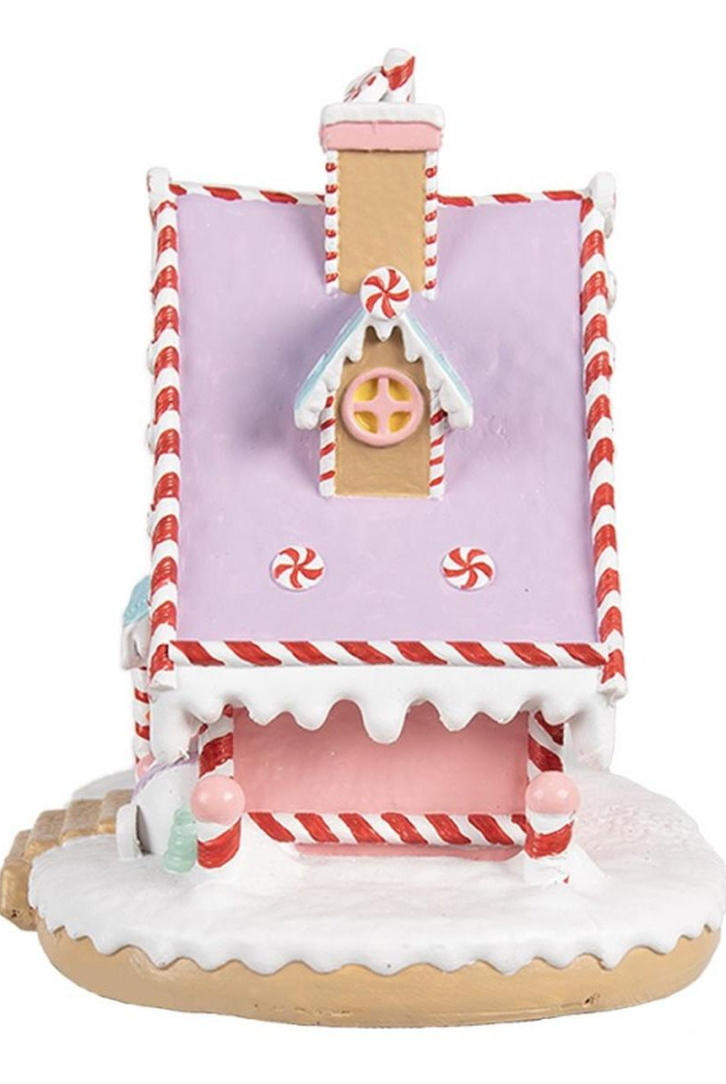 Shop For 6" LED Pastel Gingerbread House