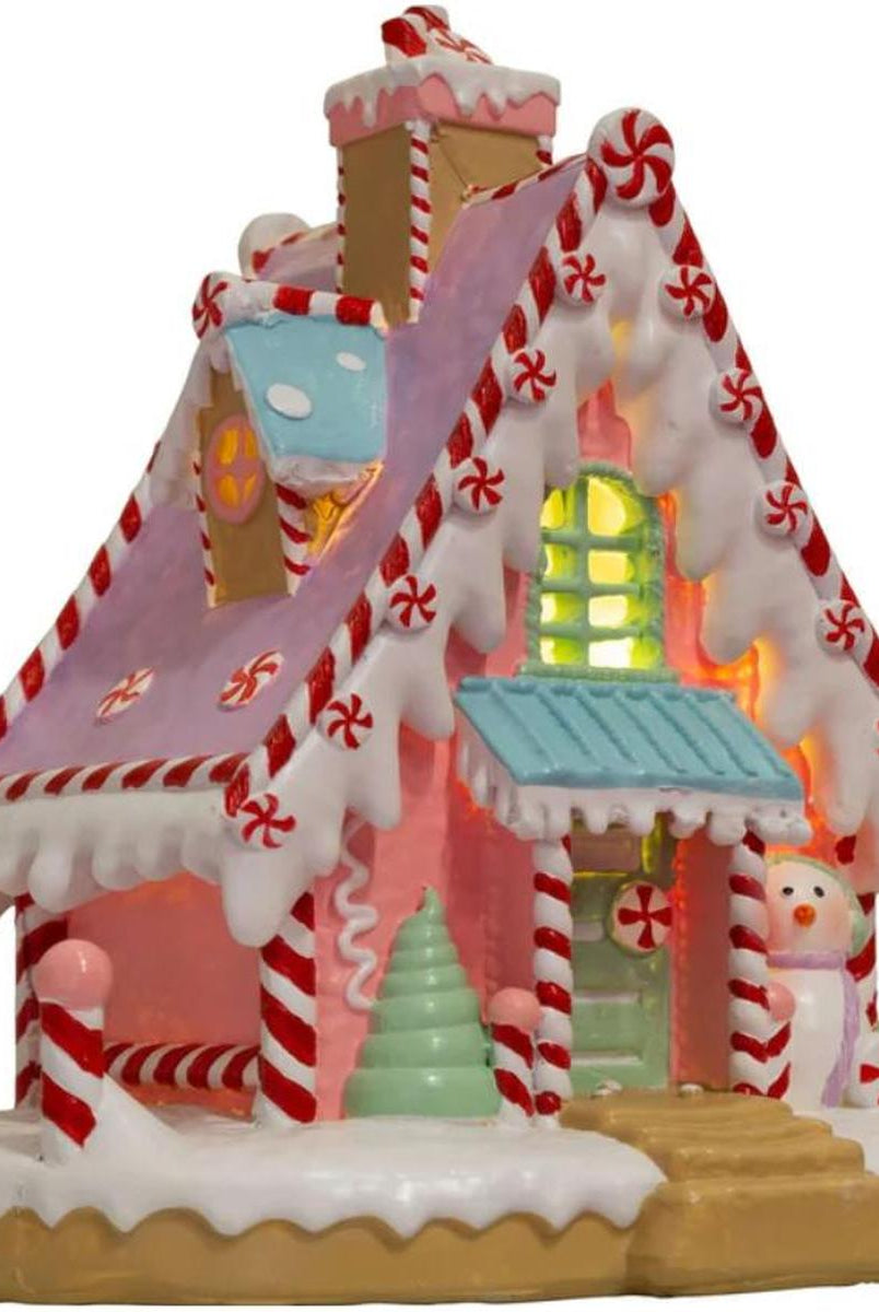 Shop For 6" LED Pastel Gingerbread House