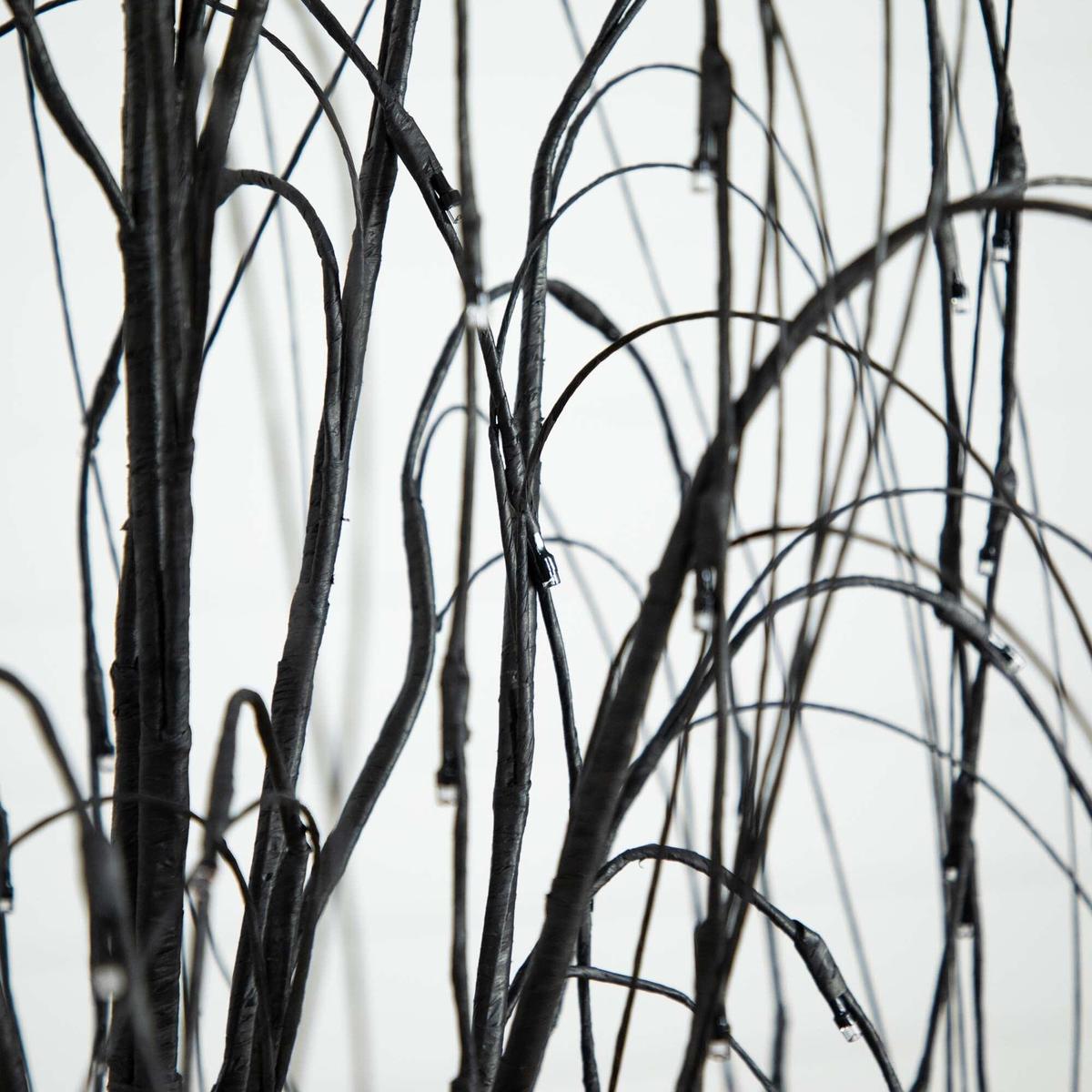 Shop For 6’ Pre - Lit Halloween Black Willow Artificial Tree