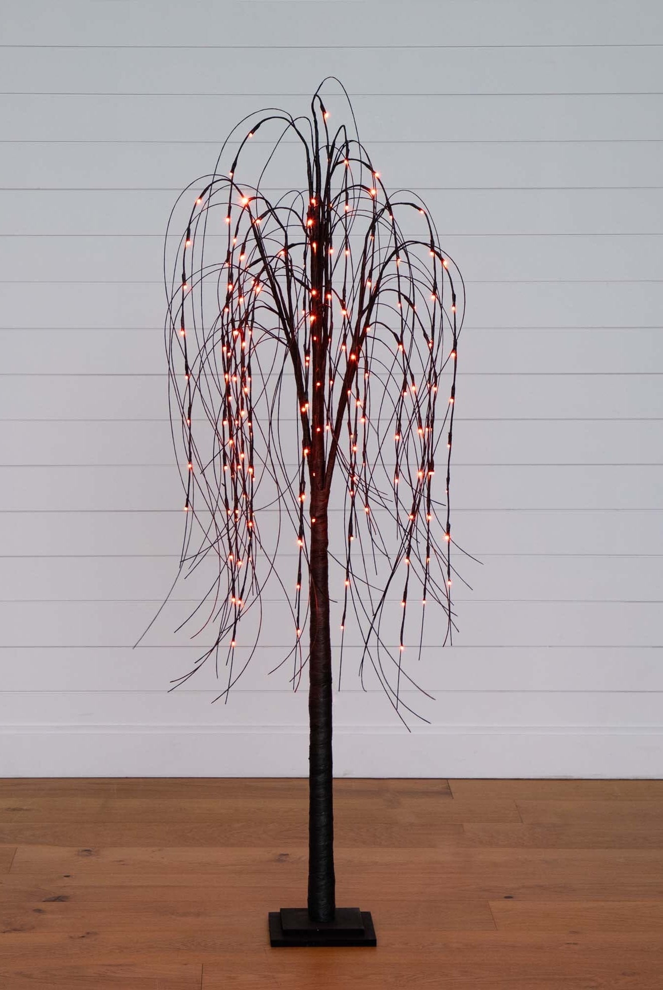 Shop For 6’ Pre - Lit Halloween Black Willow Artificial Tree