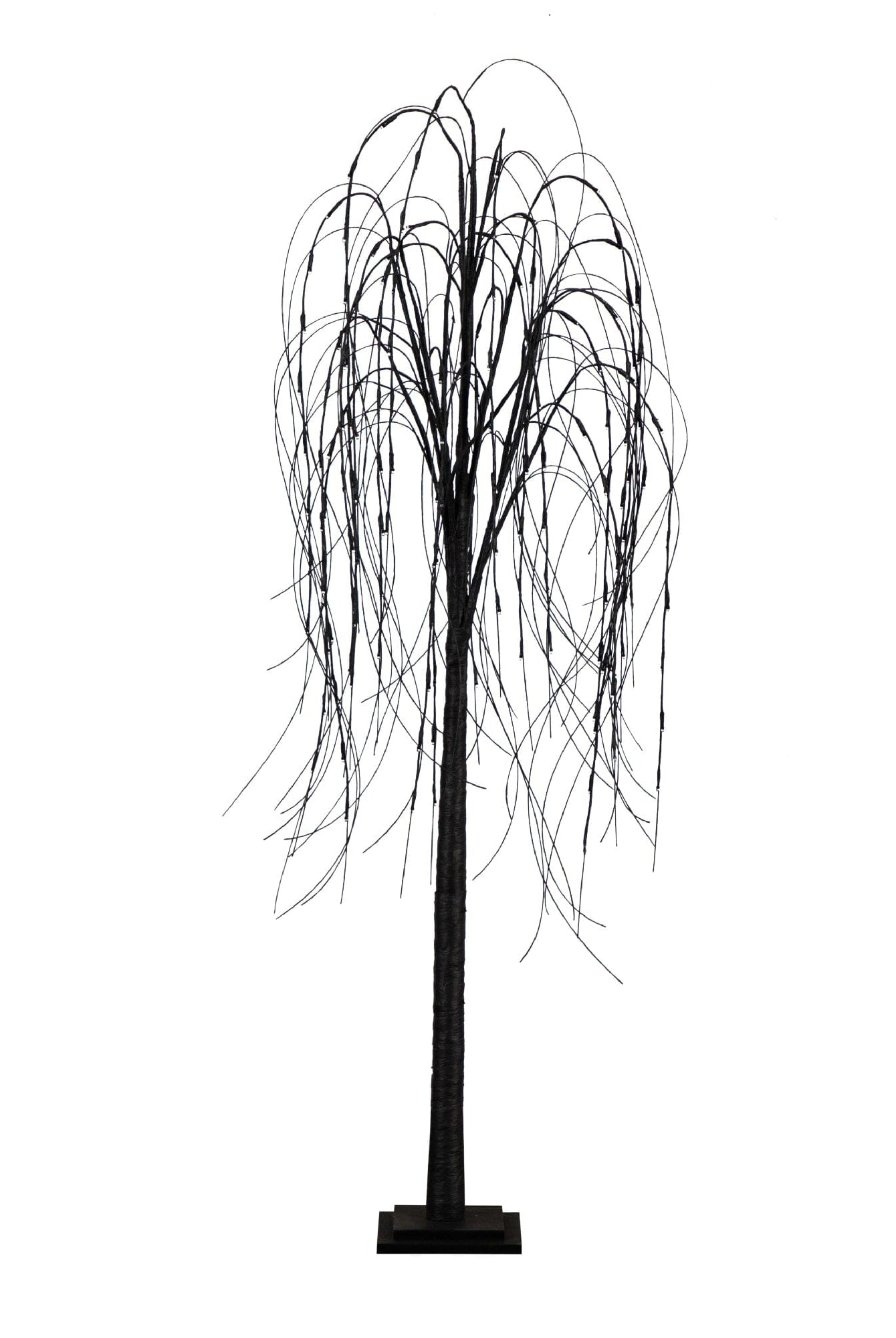 Shop For 6’ Pre - Lit Halloween Black Willow Artificial Tree