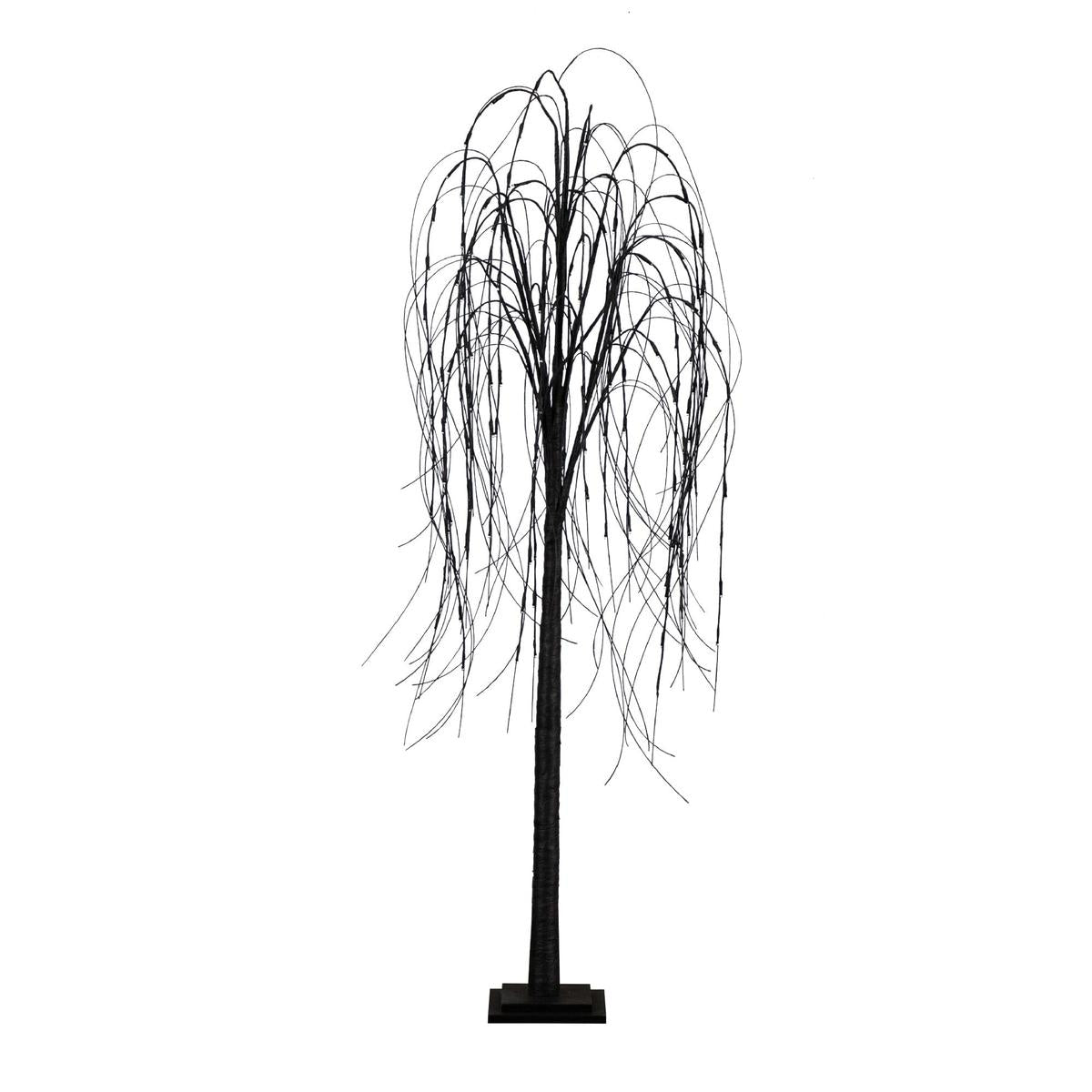 Shop For 6’ Pre - Lit Halloween Black Willow Artificial Tree