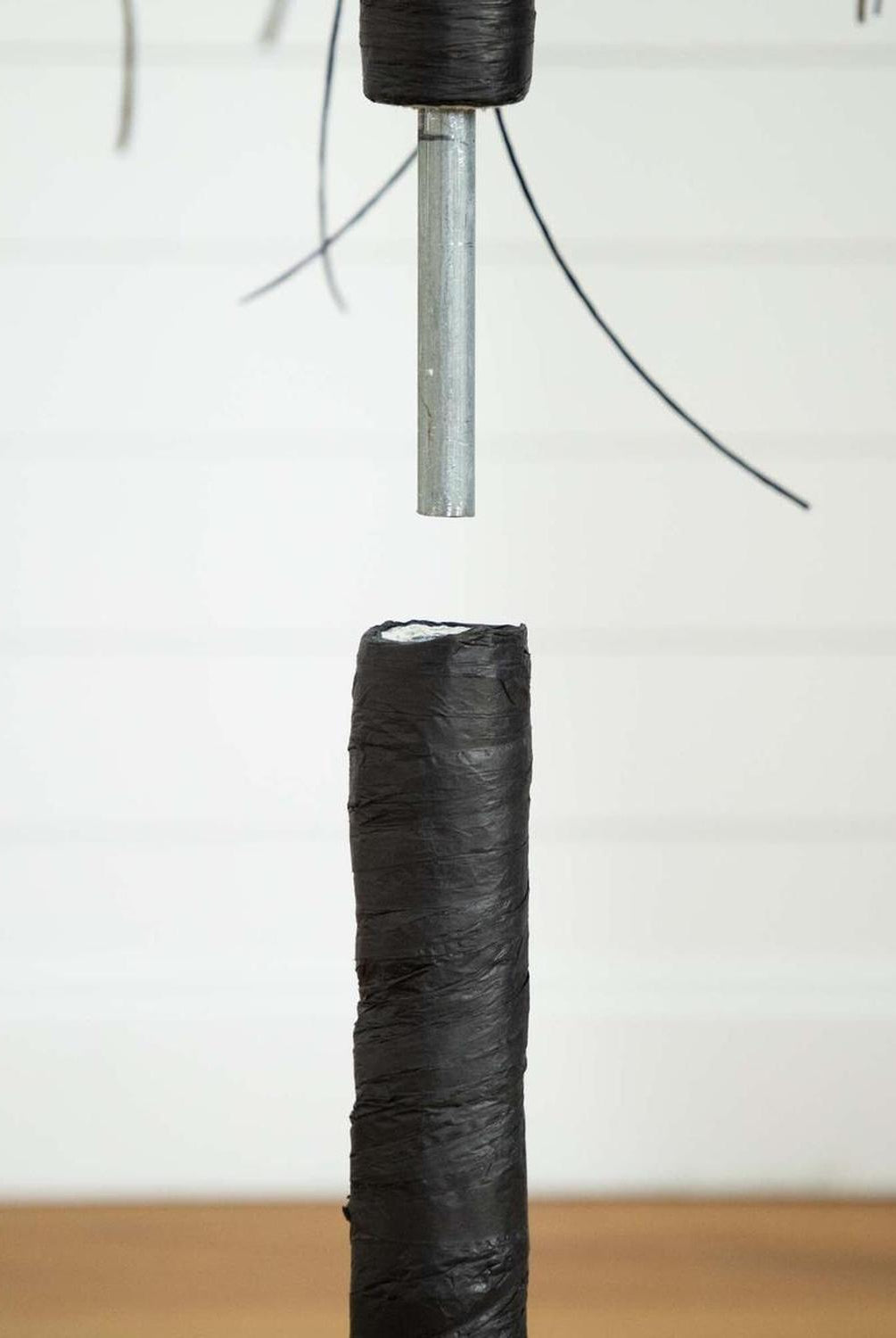 6’ Pre-Lit Halloween Black Willow Artificial Tree