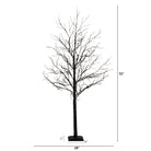 Shop For 6’ Pre - Lit Halloween Deluxe Black Twig Artificial Tree