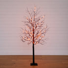 Shop For 6’ Pre - Lit Halloween Deluxe Black Twig Artificial Tree