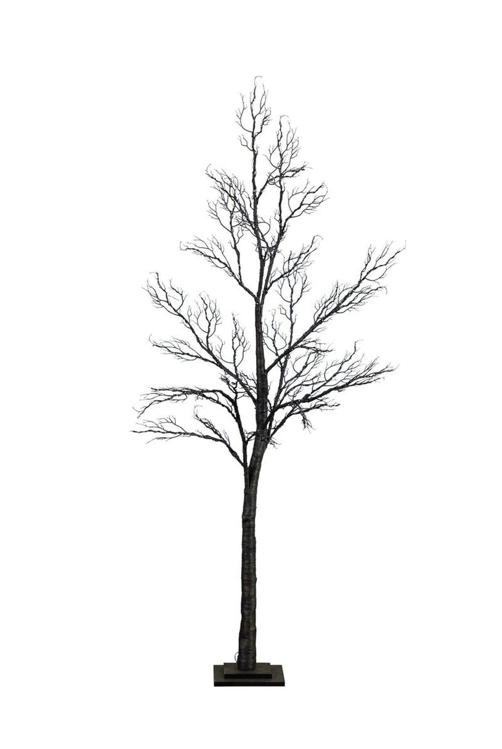 6’ Pre-Lit Halloween Minimalist Twig Artificial Tree