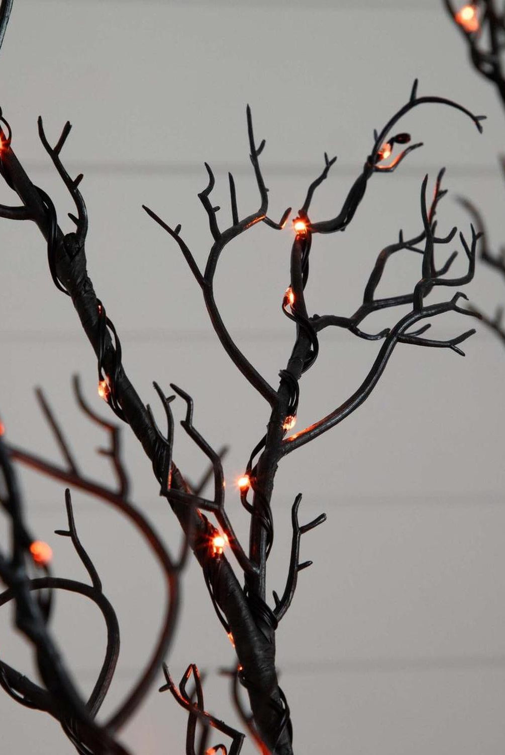 6’ Pre-Lit Halloween Minimalist Twig Artificial Tree