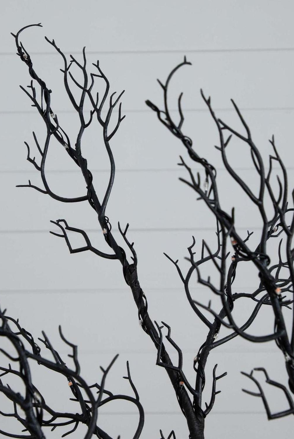 6’ Pre-Lit Halloween Minimalist Twig Artificial Tree