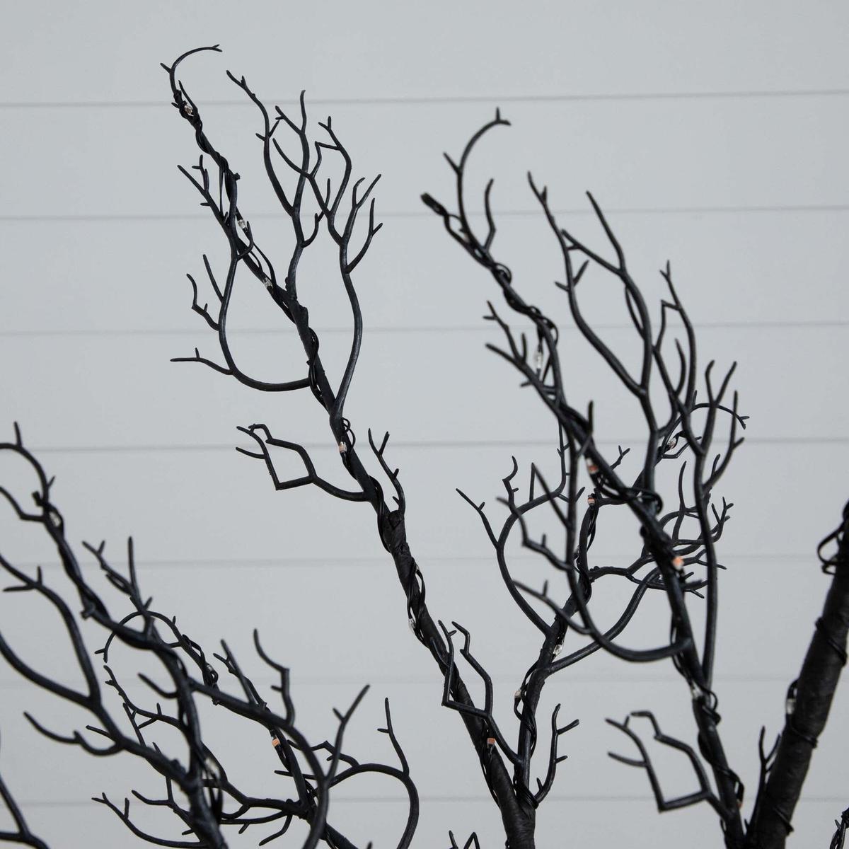 Shop For 6’ Pre - Lit Halloween Minimalist Twig Artificial Tree