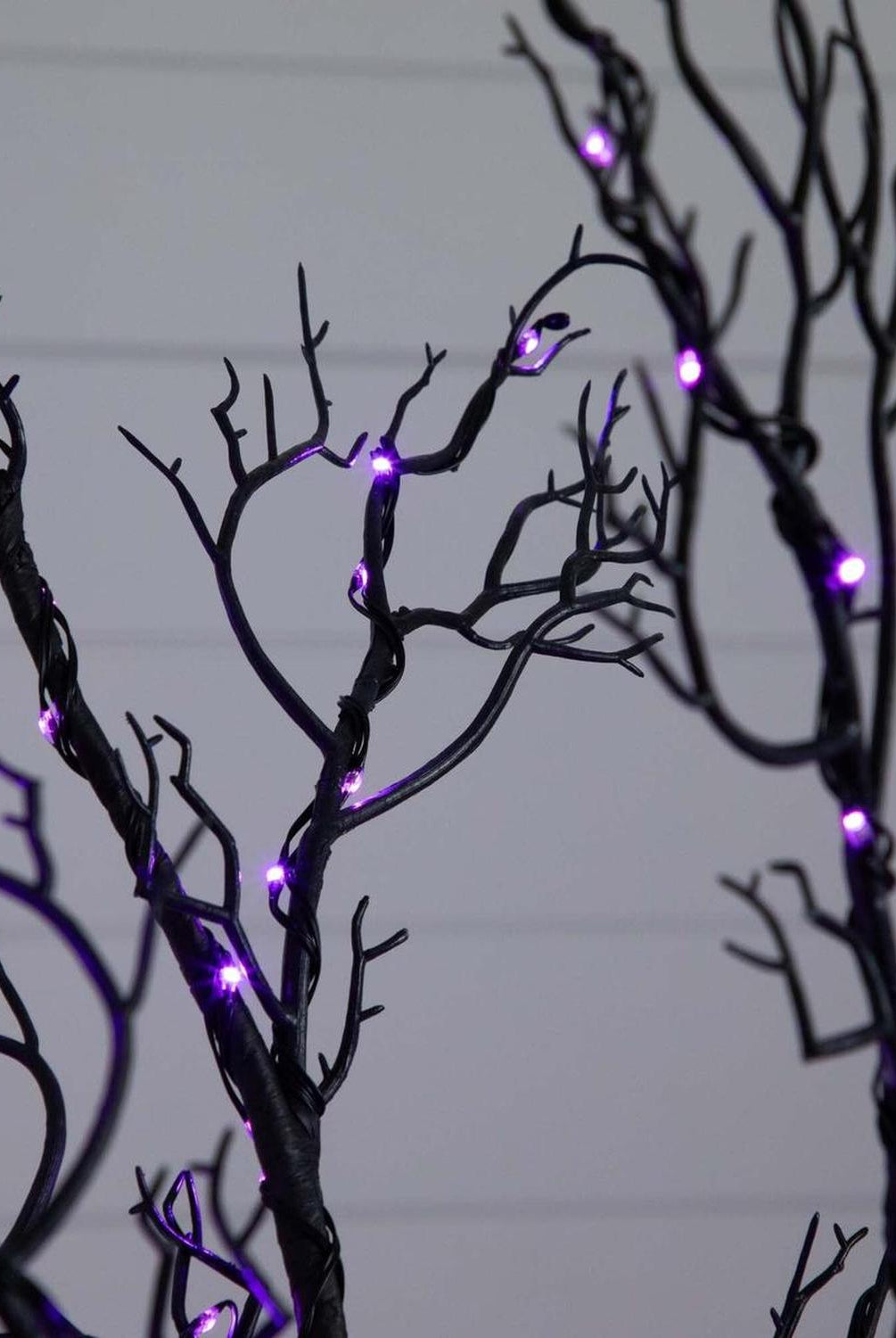 6’ Pre-Lit Halloween Minimalist Twig Artificial Tree