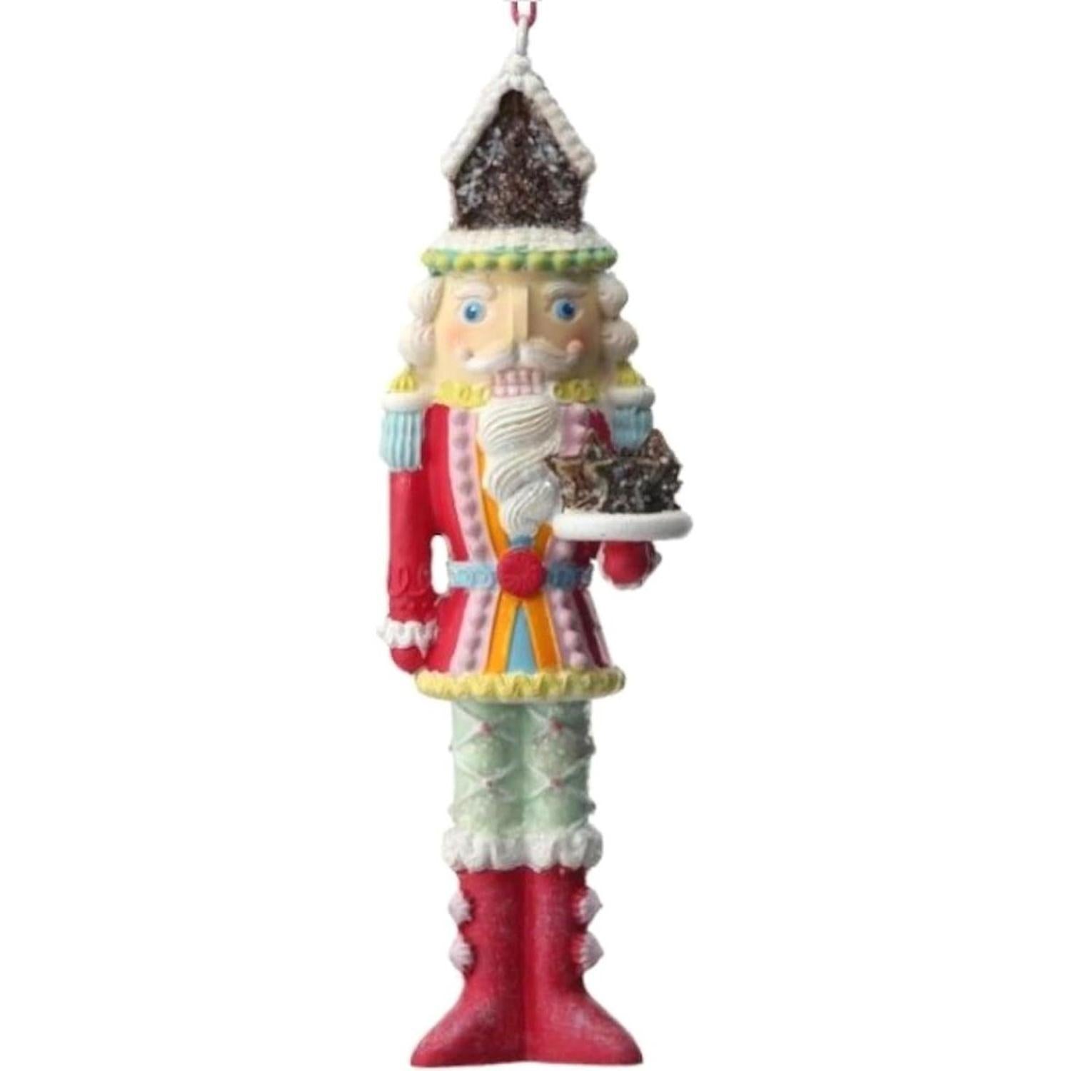 Shop For 6" Resin Candy Nutcracker w/Cake Ornament