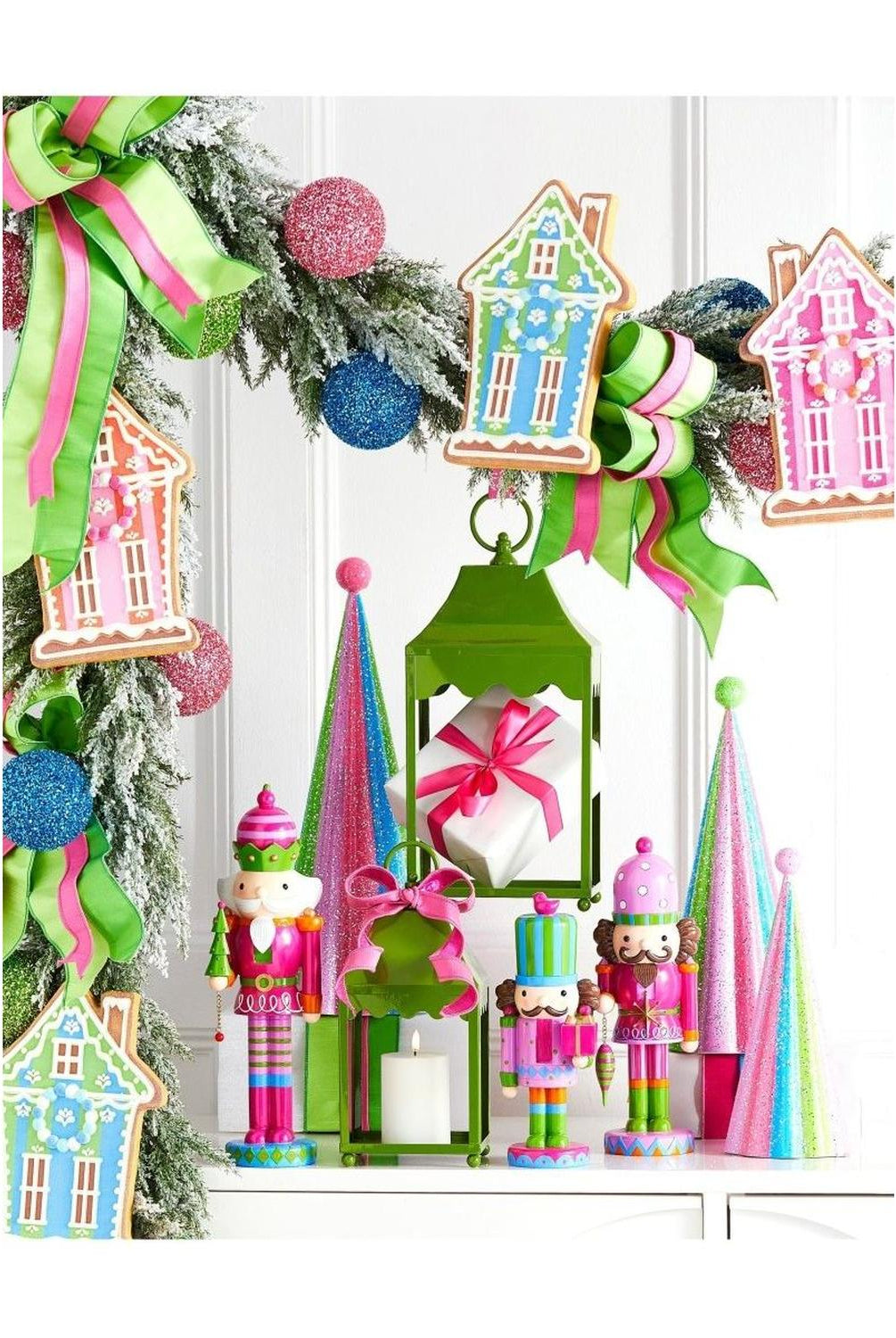 6" Vivid Jolly Gingerbread House Ornament