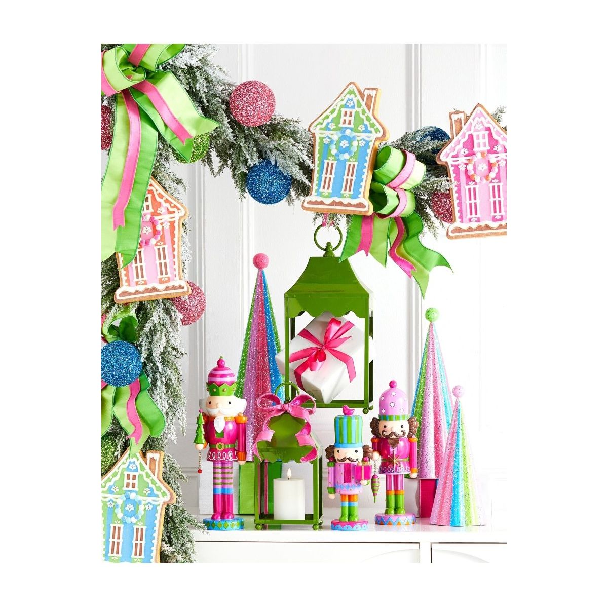 Shop For 6" Vivid Jolly Gingerbread House Ornament