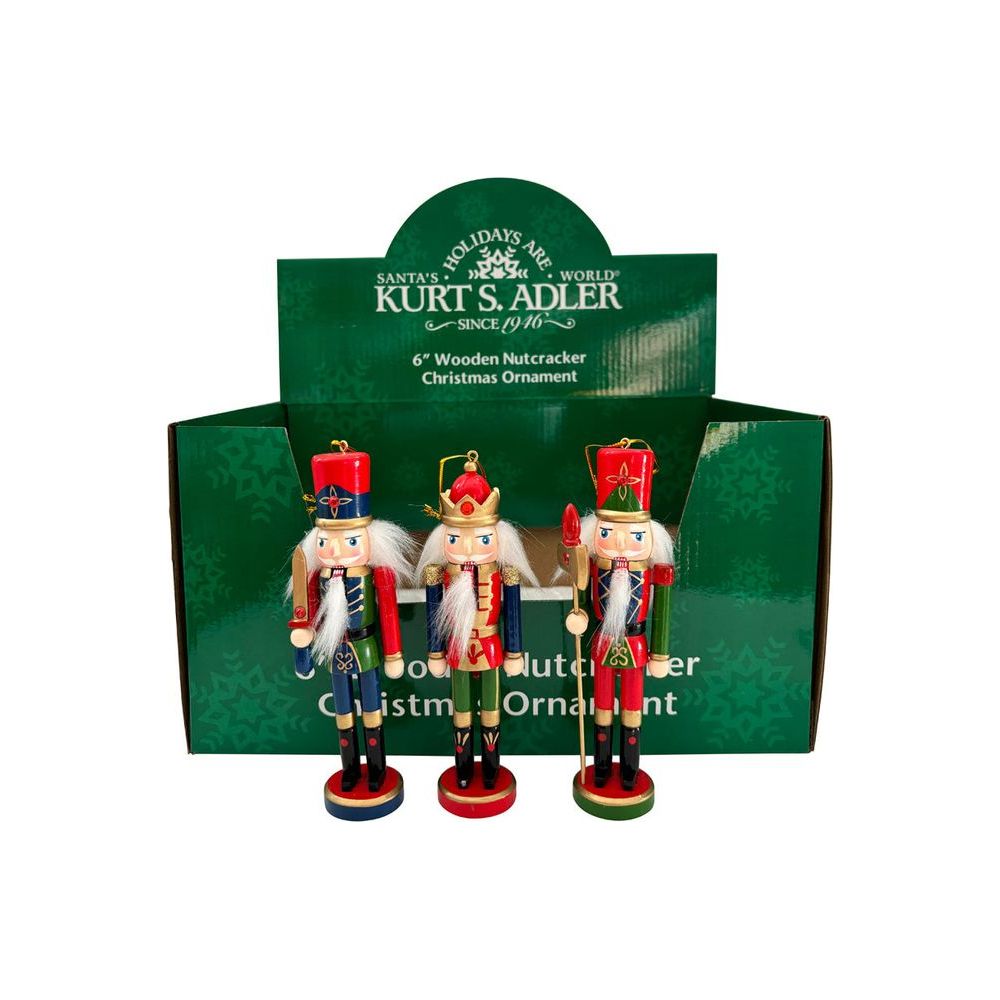 Shop For 6" Wooden Nutcracker Ornaments