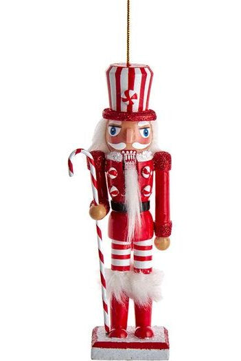 Shop For 6" Wooden Peppermint Nutcracker Ornaments