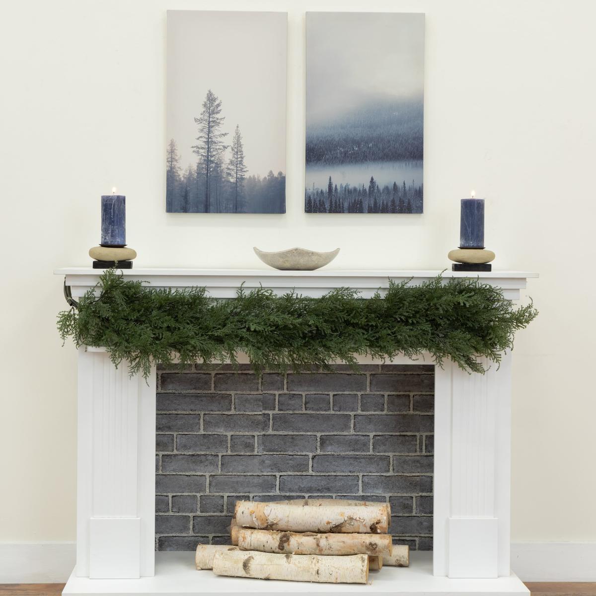 Shop For 60” Artificial Cedar Garland