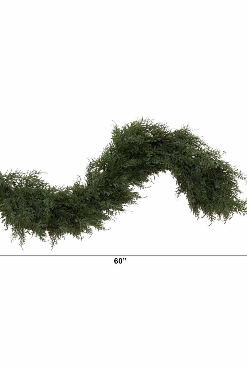 Shop For 60” Artificial Cedar Garland