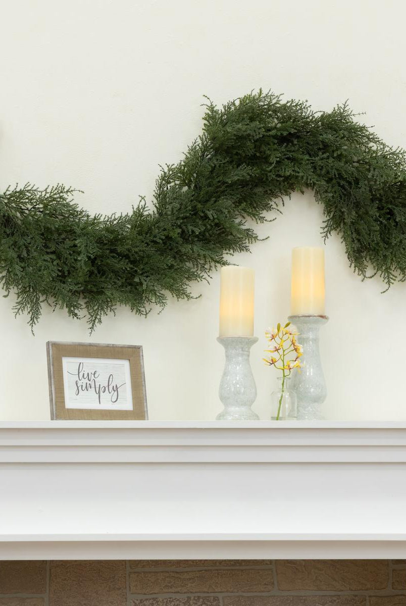 Shop For 60” Artificial Cedar Garland